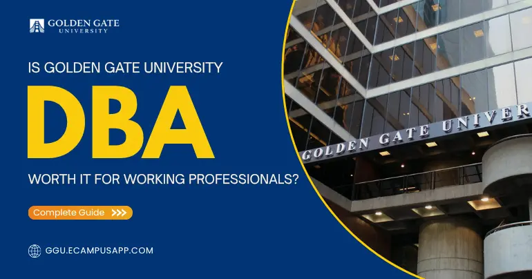Golden Gate University DBA